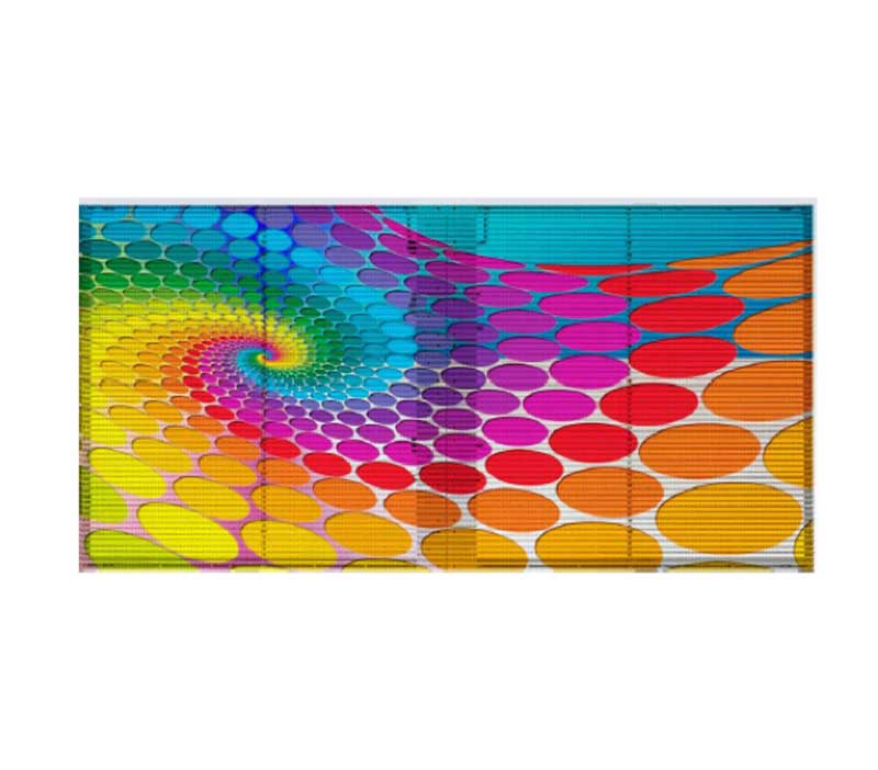 Indoor Glass transparent LED display Indoor Glass transparent LED display